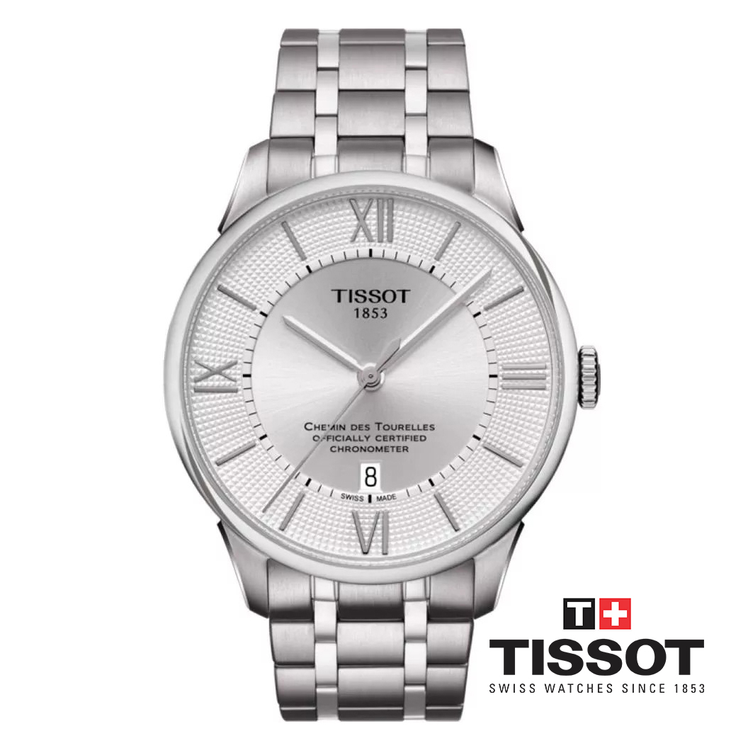 ĐỒNG HỒ NAM TISSOT CHEMIN DES TOURELLES AUTOMATIC COSC T099.408.11.038.00